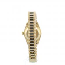 Ladies Rolex DateJust 69178 18ct Yellow Gold case with Champagne Diamond Set dial