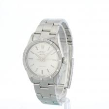 Gents Rolex Air King 14010 Steel case with Silver dial