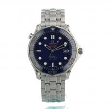 Gents Omega Seamaster 21230412003001 Steel case with Blue dial