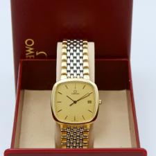 Gents Omega DeVille DL 396.1017 Gold Plated   Stainless Steel case with Gilt dial