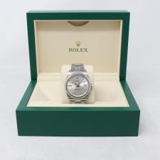 Gents Rolex Oyster Perpetual 41 124300 Steel case with Silver dial