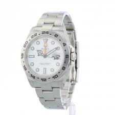 Gents Rolex Explorer II 216570 Steel case with White dial