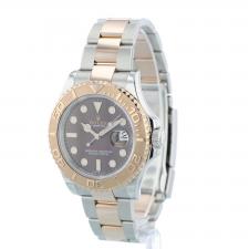 Gents Rolex Yacht-Master 40 126621 18ct Rose Gold Stainless Steel case with Chocolate dial