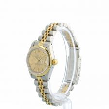 Ladies Rolex Datejust 18ct Yellow Gold Stainless Steel case with Gilt dial