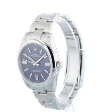 Gents Rolex Oyster Perpetual 41 124300 Stainless Steel case with Blue dial