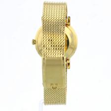 Gents Omega Seamaster  18ct Yellow Gold case with Silver dial