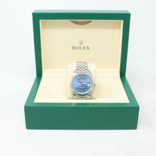 Gents Rolex Datejust 41 126334 Steel case with Blue dial