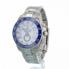Gents Rolex Yacht-Master II 116680 Steel case with White dial