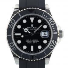 Gents Rolex Yacht-Master 42 226659 18ct White Gold case with Black dial