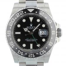 Gents Rolex GMT Master II 116710LN Stainless Steel case with Black dial
