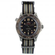 Gents Omega Seamaster 21092422001001 Titanium case with Black dial