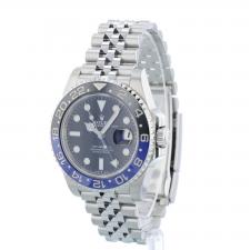 Gents Rolex GMT Master II 126710BLNR Stainless Steel case with Black dial