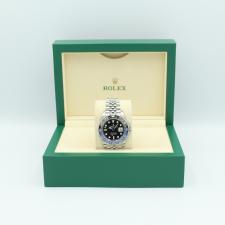 Gents Rolex GMT Master II 126710BLNR Steel case with Black dial