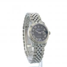 Ladies Rolex DateJust 31 278274 Steel case with Grey Diamond Set dial