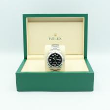 Gents Rolex Air King 126900 case with Black dial
