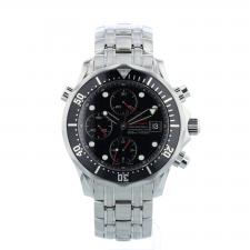Gents Omega Seamaster 213.30.42.40.01.001 Stainless Steel case with Black Wave dial