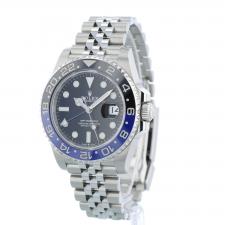 Gents Rolex GMT Master II 126710BLNR Stainless Steel case with Black dial