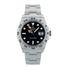 Gents Rolex Explorer II 226570 Stainless Steel case with Black dial