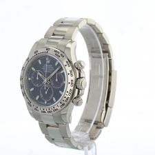 Gents Rolex Daytona 116509 18ct White Gold case with Blue dial