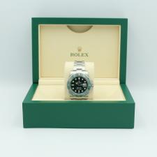 Gents Rolex Submariner Date 116610LV  case with Green dial