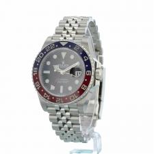 Gents Rolex GMT Master II 126710BLRO Steel case with Black dial