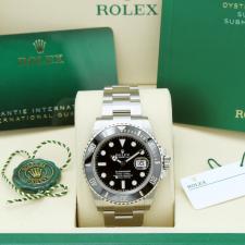 Gents Rolex Submariner Date 126610LN Stainless Steel case with Black dial