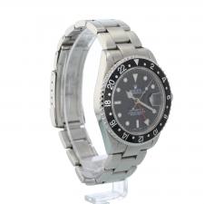 Gents Rolex GMT Master II 16710 Steel case with Black dial