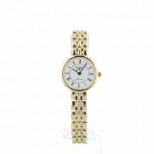 Ladies Longines Presence   9ct Yellow Gold  case with White dial
