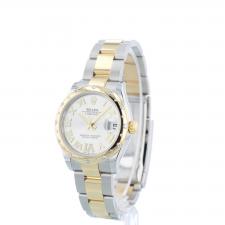 Ladies Rolex DateJust 31 278343RBR 18ct Yellow Gold   Stainless Steel case with Silver Diamond Set dial