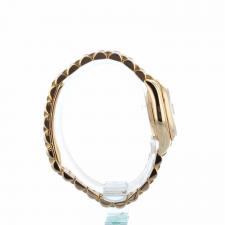 Ladies Rolex DateJust 179165 18ct Rose Gold case with Black dial