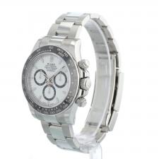 Gents Rolex Daytona 126500LN Steel case with White dial