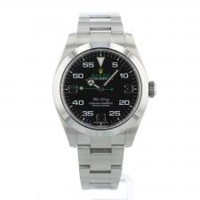 Gents Rolex Air King 116900 Steel case with Black dial