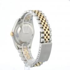 Gents Rolex Datejust 16233 18ct Yellow Gold Stainless Steel case with Champagne Diamond Set dial
