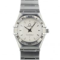 Ladies Omega Constellation 1562.30.00 Steel case with Silver dial
