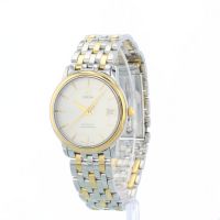 Gents Omega  43003100 Yellow Gold   Stainless Steel case with Silver dial