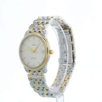 Gents Omega  43003100 Yellow Gold   Stainless Steel case with Silver dial