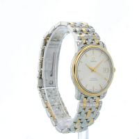 Gents Omega  43003100 Yellow Gold   Stainless Steel case with Silver dial