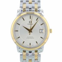 Gents Omega  43003100 Yellow Gold   Stainless Steel case with Silver dial