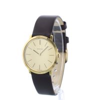 Gents Omega Geneve Gold Plated   Stainless Steel case with Ivory dial