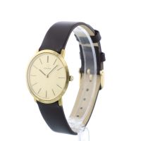 Gents Omega Geneve Gold Plated   Stainless Steel case with Ivory dial