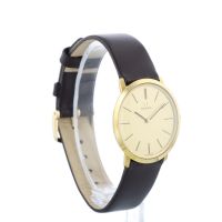 Gents Omega Geneve Gold Plated   Stainless Steel case with Ivory dial