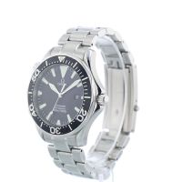 Gents Omega Seamaster 1961640 Stainless Steel case with Black Wave dial