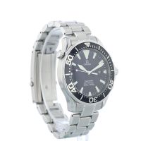 Gents Omega Seamaster 1961640 Stainless Steel case with Black Wave dial