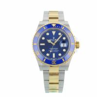 Gents Rolex Submariner Date 126613LB 18ct Yellow Gold   Stainless Steel case with Blue dial
