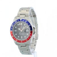 Gents Rolex GMT Master II 16710 Steel case with Black dial