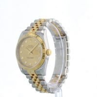 Gents Rolex DateJust 116233 18ct Yellow Gold Stainless Steel case with Champagne Diamond dial