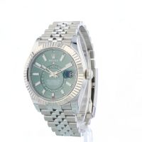 Gents Rolex Sky Dweller 336934 Steel case with Mint Green dial