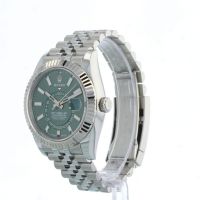 Gents Rolex Sky Dweller 336934 Steel case with Mint Green dial