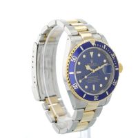 Gents Rolex Submariner Date 16613 18ct Yellow Gold   Stainless Steel case with Blue dial