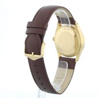 Gents Rolex Oyster Perpetual 1007 18 CT case with White dial